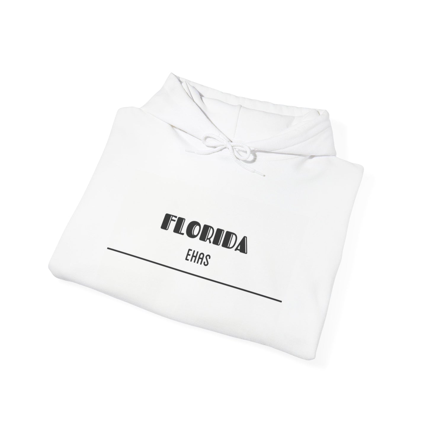 Florida Sweatshirt, White Hoodie, Urban Style Apparel, Stylish Streetwear