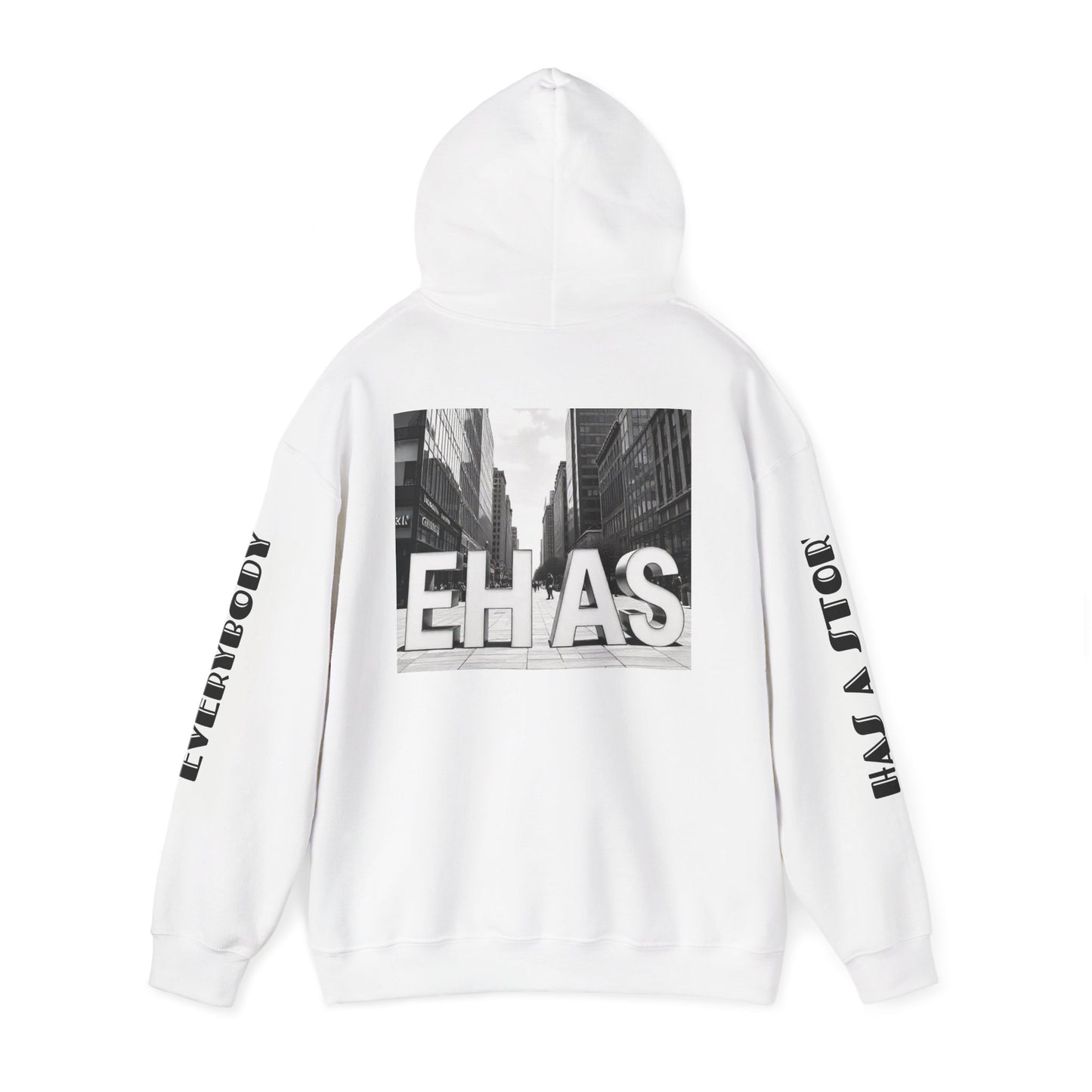 Delaware Sweatshirt, White Hoodie, Urban Style Apparel, Stylish Streetwear