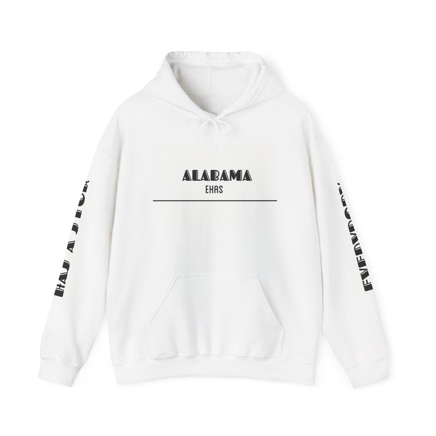 Alabama Sweatshirt, White Hoodie, Urban Style Apparel, Stylish Streetwear