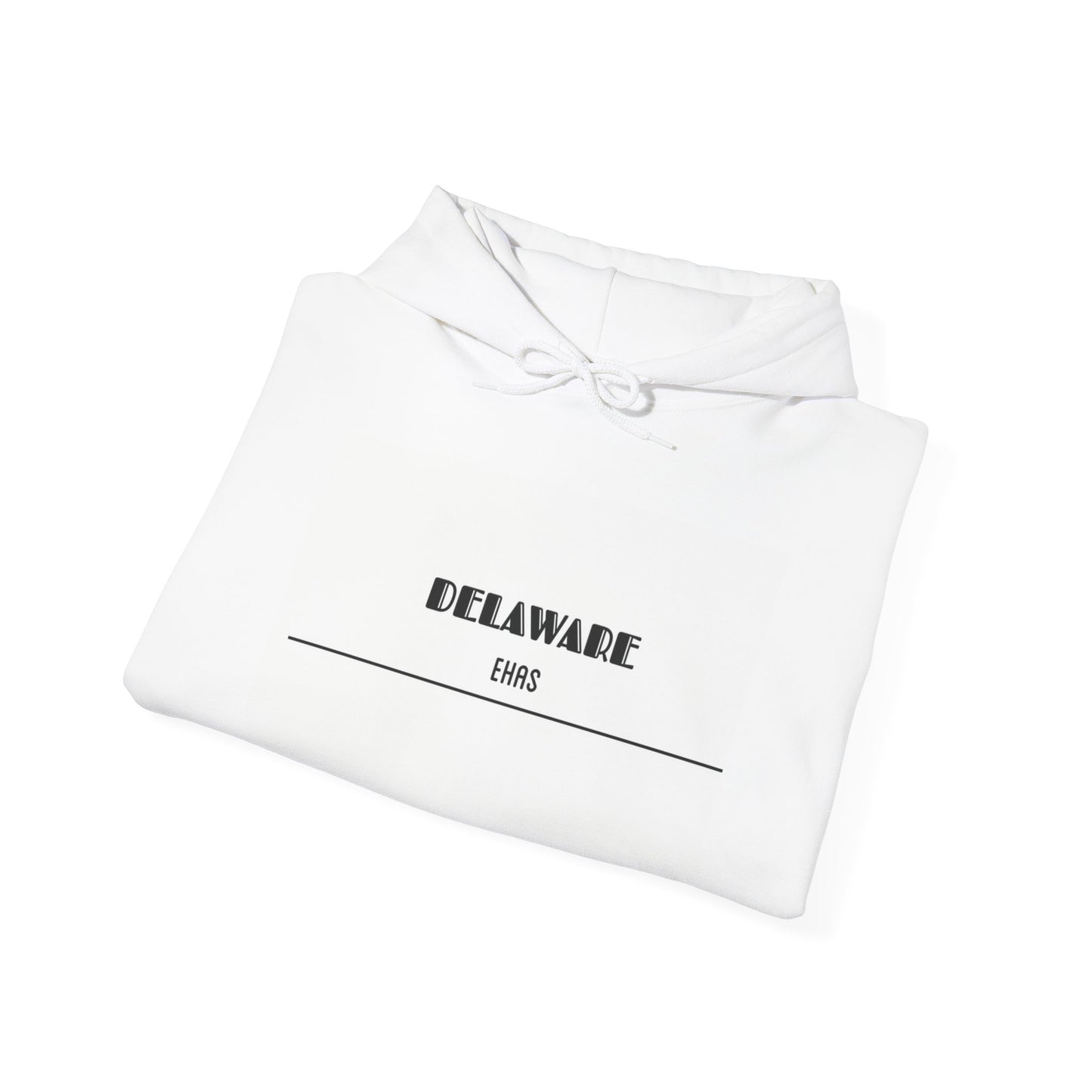 Delaware Sweatshirt, White Hoodie, Urban Style Apparel, Stylish Streetwear