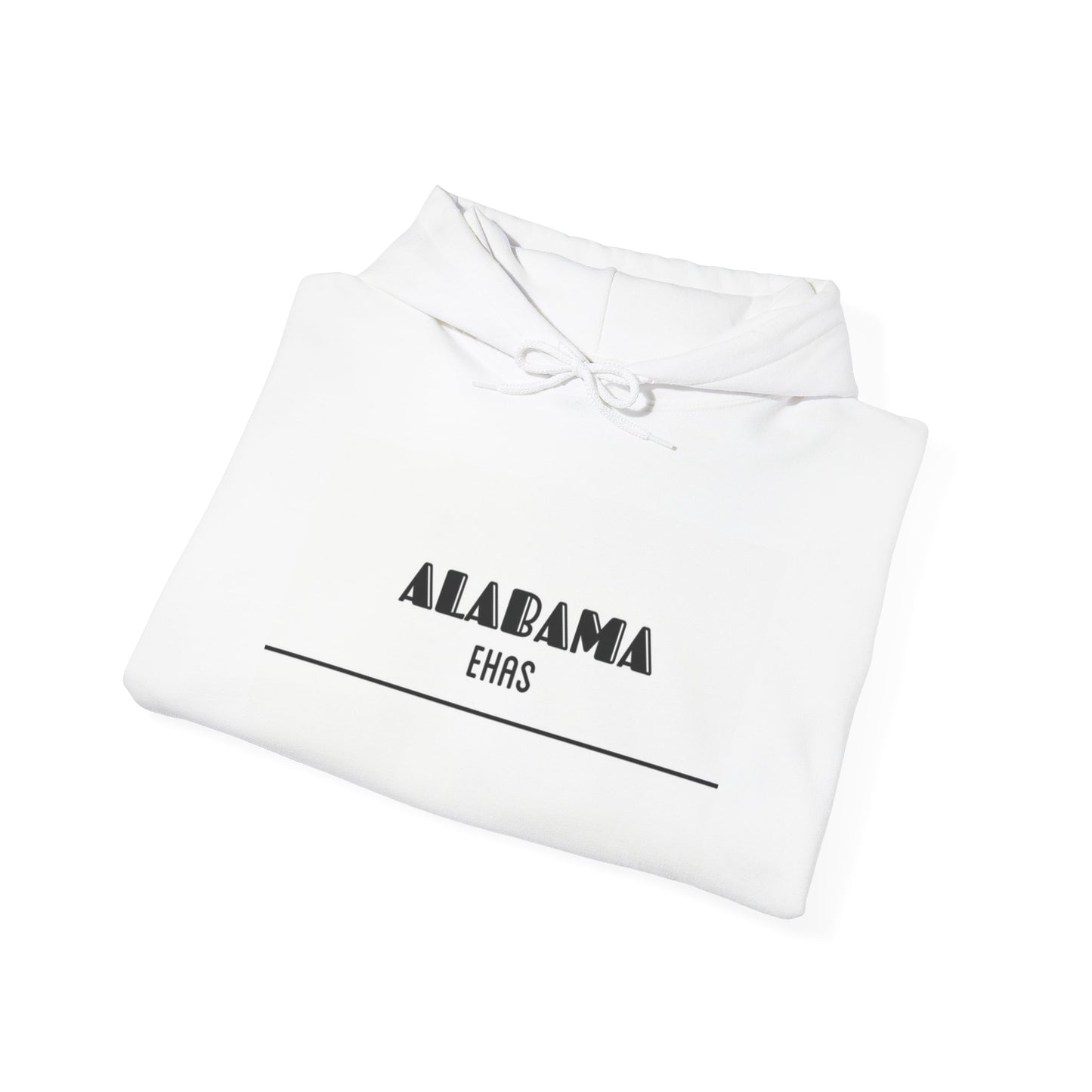 Alabama Sweatshirt, White Hoodie, Urban Style Apparel, Stylish Streetwear